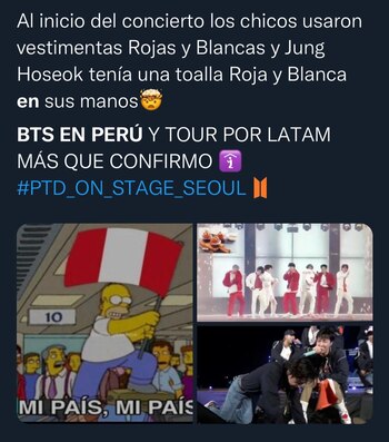 BTS en Perú 2022. (Foto: