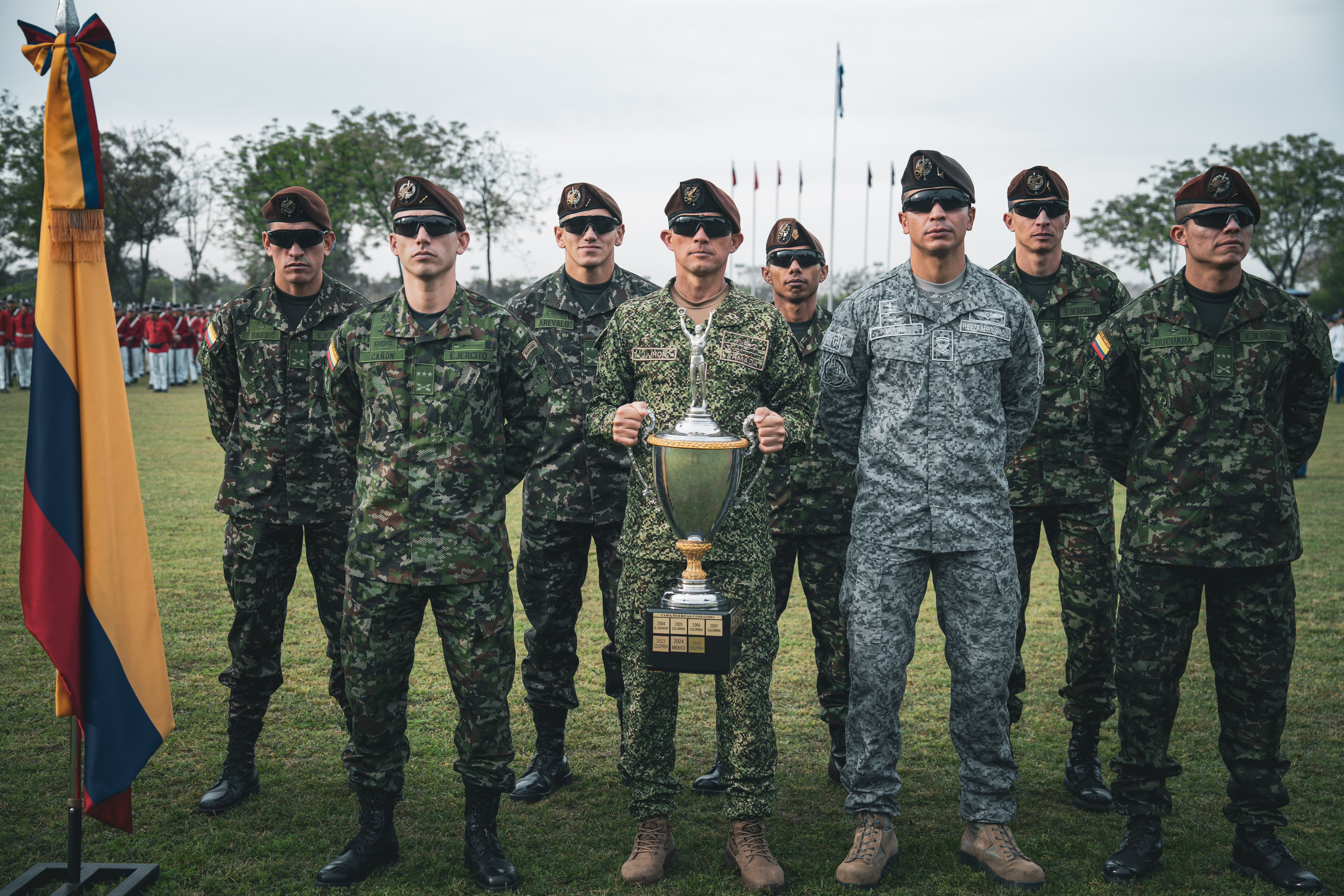 Colombia obtuvo el segundo lugar en Fuerzas Comando 2026 con 748,89 puntos, detrás de República Dominicana y por delante de Estados Unidos. - crédito prensa Fuerzas Militares