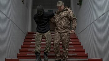 Un mercernario del Grupo Wagner,