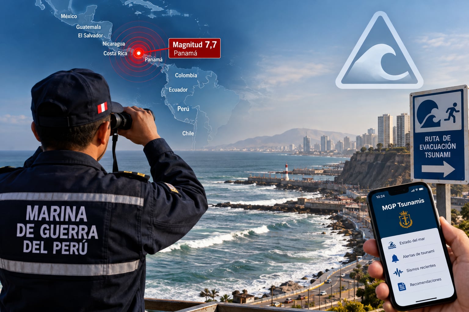 Perú en vigilancia tras el terremoto en Panamá: ¿estamos preparados para un tsunami?