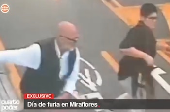 Segunda agresión del empresario a