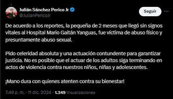 El mandatario informó que por