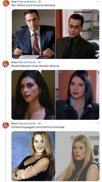 Estos serían los actores elegidos