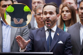 Abelardo de La Espriella oficializó la captura de ‘Fantasma’ señalado de tráfico de cocaína y tener vínculos con las Farc - crédito @ABDELAESPRIELLA/X