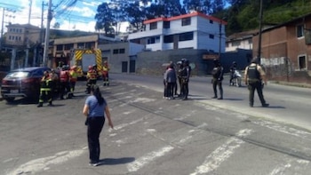Otro connacional permanece recibiendo atención médica luego de salir herido producto de la balacera en el sector de El Panecillo - crédito @jpachecoe/X