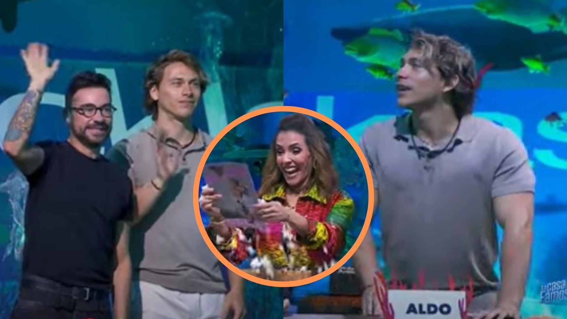 Internautas aseguran que las cajas ganadoras estaban detrás de Polanco. (Captura de pantalla YouTube)