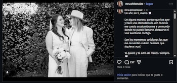 Dexter Keaton White recordó a Diane Keaton en el aniversario de su muerte. (Instagram)