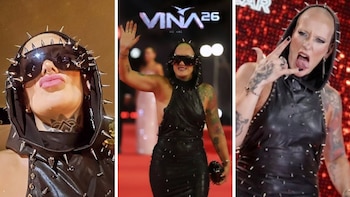 El excéntrico look de Juliana