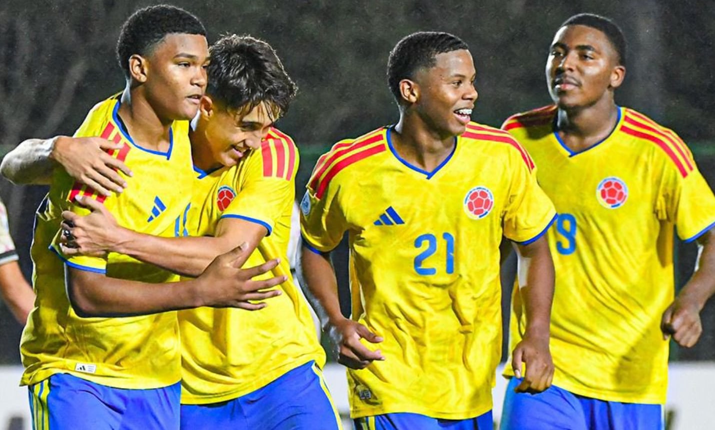Samuel Martínez es uno de los jugadores destacados de la selección Colombia sub-17 en el Sudamericano de Paraguay - crédito FCF