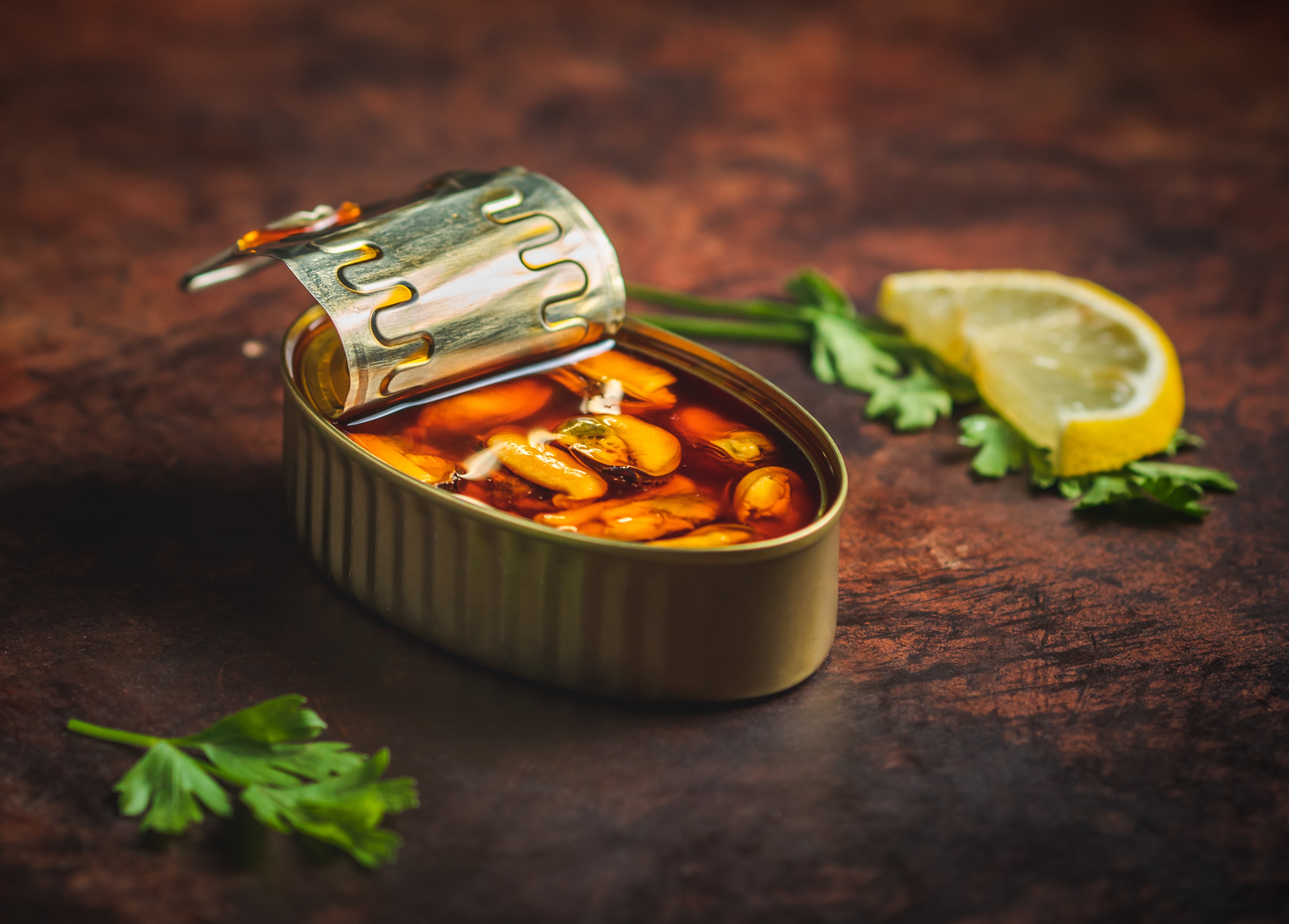 Lata de mejillones (Adobe Stock)