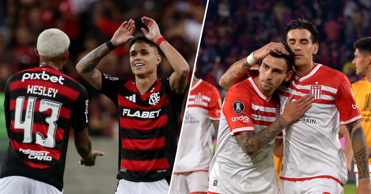 Estudiantes de La Plata abre su llave de cuartos de Copa Libertadores ante Flamengo en Brasil: hora, TV y posibles formaciones