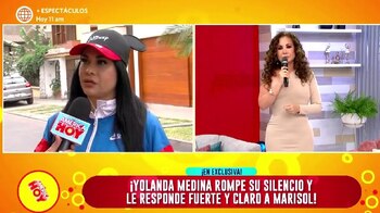 Qué dijo Yolanda Medina sobre