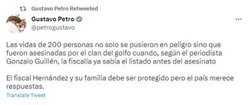 Gustavo Petro-Fiscal Barbosa-Colombia