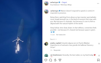 Carla Virgós, la 'chica tiburón' que está saliendo con Álex González (Instagram)