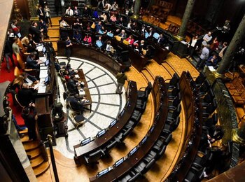 El escenario esta mañana