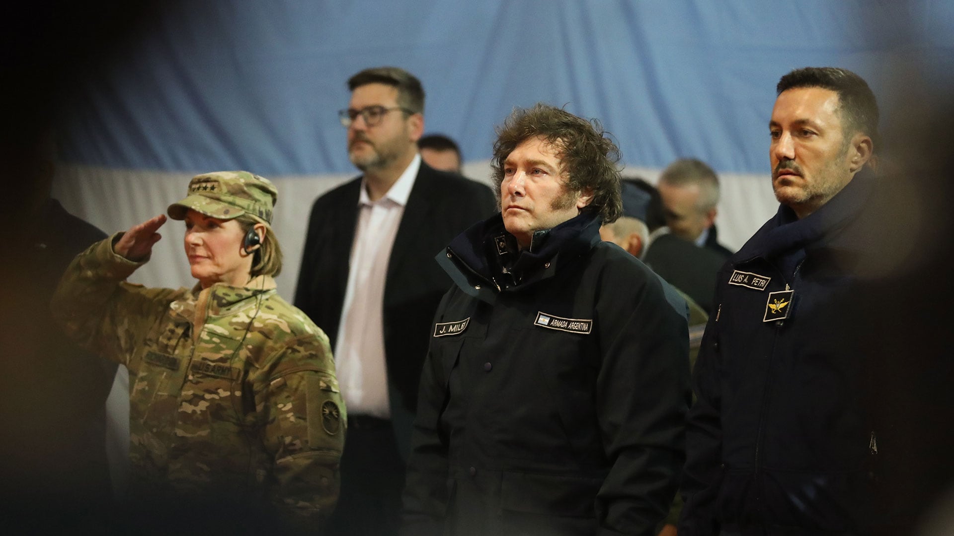 Javier Milei se reunió con la general Richardson en Ushuaia (Presidencia)
