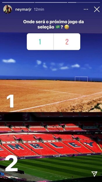 La publicación de Neymar en