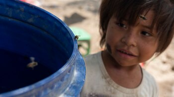 Una niña wichí de Salta