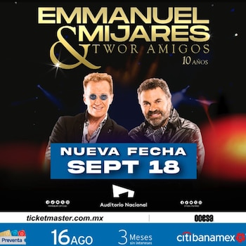 Los cantantes ofrecerán un concierto