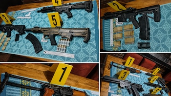 La Policía Nacional Civil de Guatemala decomisa nueve armas y 196 municiones en un allanamiento realizado en Zacapa