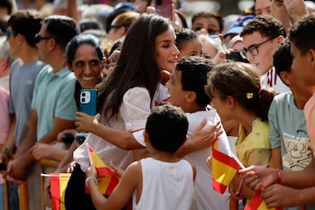 Los reyes Felipe y Letizia visitan Melilla (EFE)