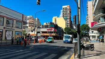 La esquina de Triunvirato y