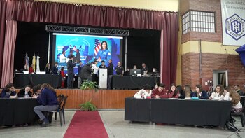 Alumnos del colegio Fasta Villa