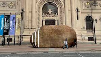 La obra se instaló reemplazando