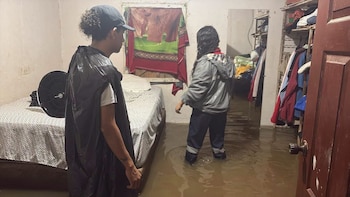 Lluvias provocan inundaciones y deslizamientos y afectan a más de 30 familias en varios sectores de Honduras