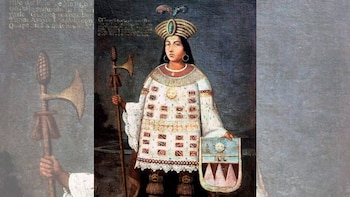 Pintura representativa de Túpac Amaru.