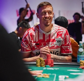 El ex futbolista Max Kruse alcanzó una final de poker