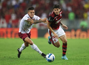 Ayrton Lucas y Jonathan Marulanda