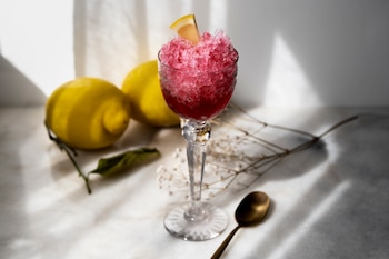 Receta de granizado de tinto de verano (Magnific)