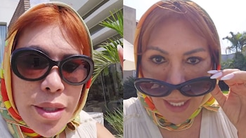 Magaly Medina muestra su rostro