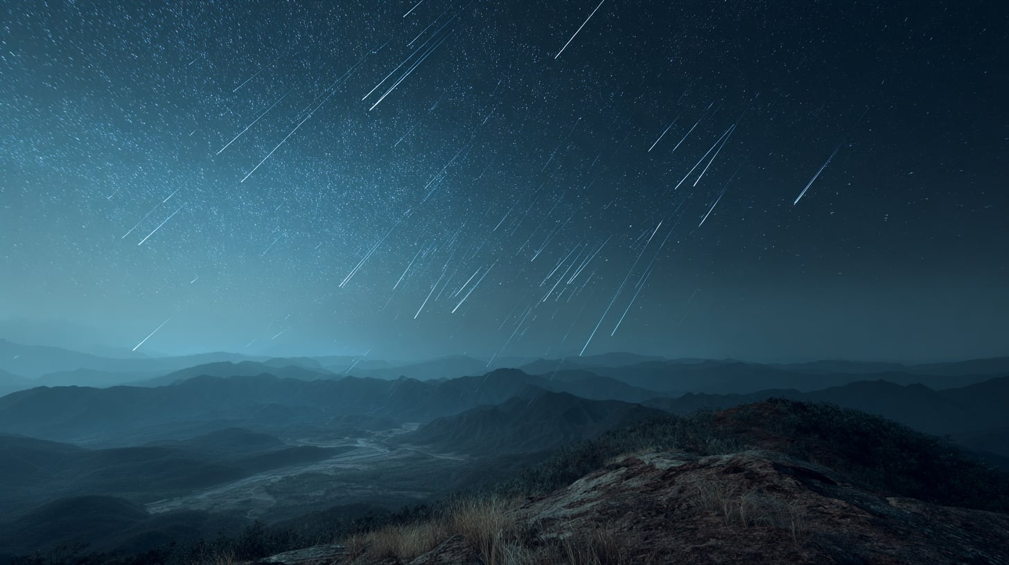 Es posible ver hasta 100 meteoros por hora, alcanzando un máximo de entre 10 y 20 Líridas por hora en su fase de mayor intensidad (Imagen Ilustrativa Infobae)