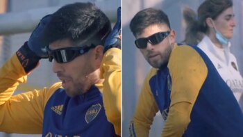 El particular look de Agustín