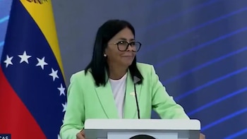 Delcy Rodríguez adelantó las celebraciones de Navidad en Venezuela al 1 de noviembre, 24 días antes de lo previsto