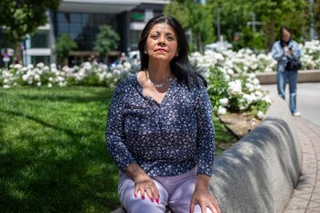 Elsa Riquelme, en Madrid. (Helena