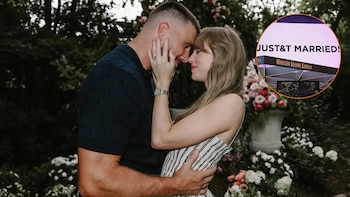 Taylor Swift y Travis Kelce están oficialmente casados