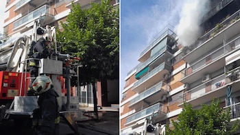 Incendio en Palermo: hay un