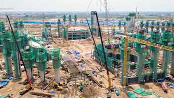 Avanzan las obras en el estadio más grande del mundo