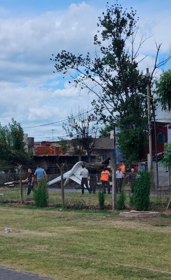 La policía rodea el perímetro