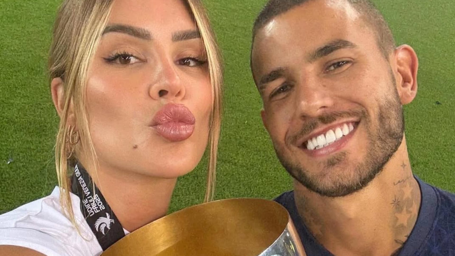 Una familia colombiana acusó al futbolista y su pareja