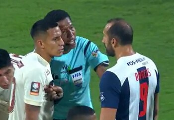 Alex Valera y Hernán Barcos