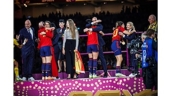 Foto difundida por la RFEF