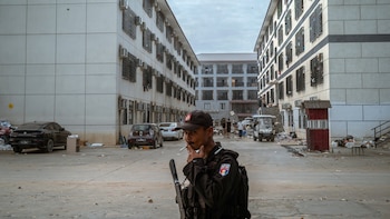 En la selva de Birmania