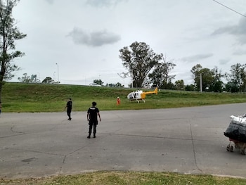 Al lugar acudió personal de