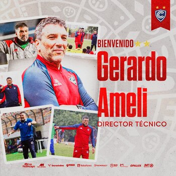 El entrenador Gerardo Ameli regresa