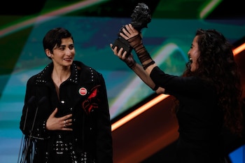 La actriz Alba Flores tras