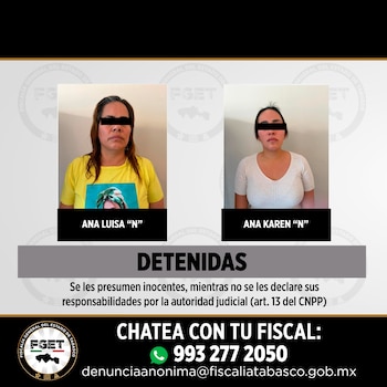 Foto: Fiscalía de Tabasco